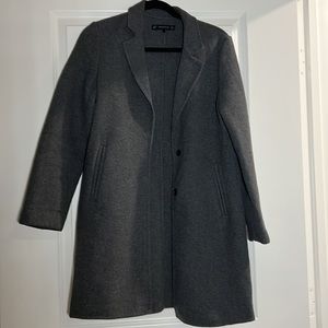 Gray Zara Trafaluc Outerwear coat